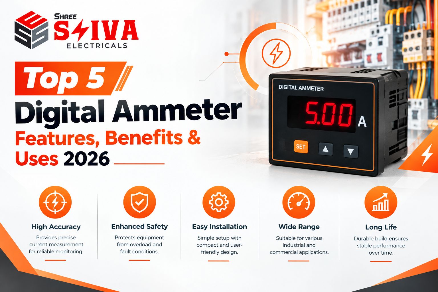 Top 5 Digital Ammeter Features, Benefits & Uses 2026