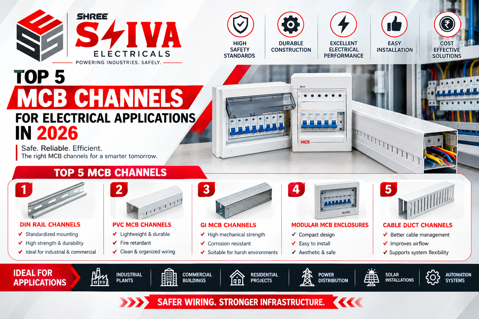 Top 5 MCB Channels for Electrical Applications in 2026